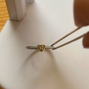 Authentic Pandora heart ring